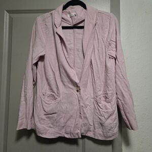 Lush Soft Pink Blazer